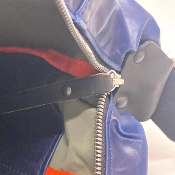 JACK GOMME 2WAY bag shawl Shoulder Bag Nylon Navy - Picture 5 of 15